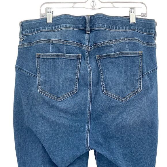 Torrid Feel The Fit Distressed Skinny Jeans Size 22R - Picture 6 of 9